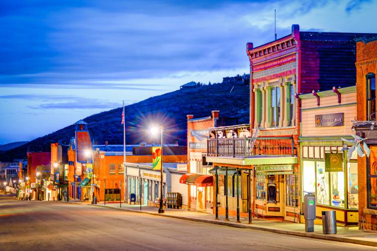 historic downtown Park City, Utah