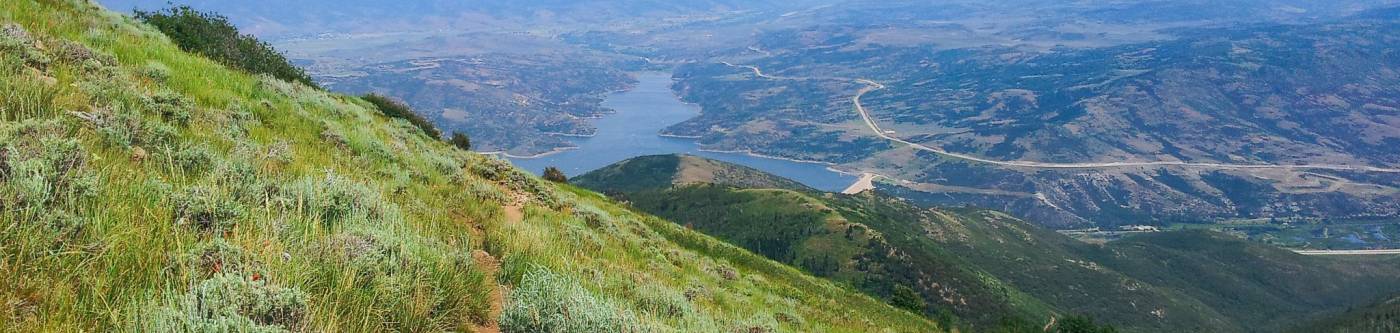 Hiking Trail Near Park City, Utah